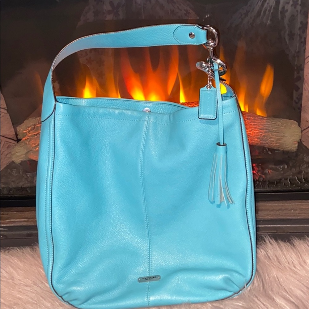 Coach Leather Avery Hobo Bag